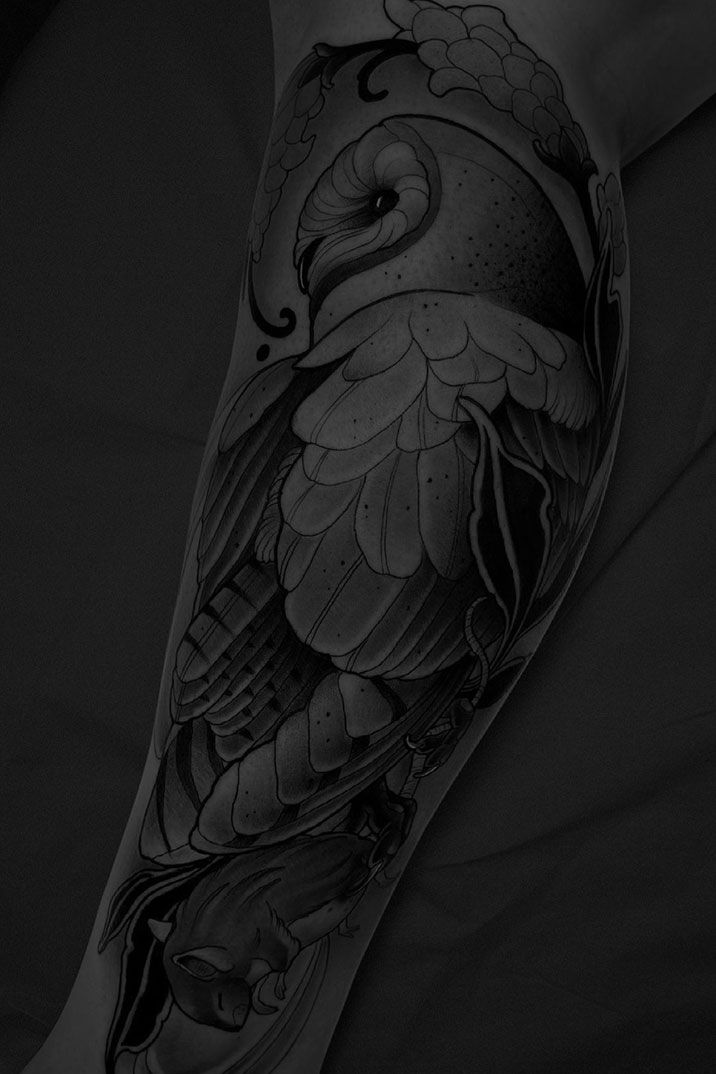 tatuaje buho