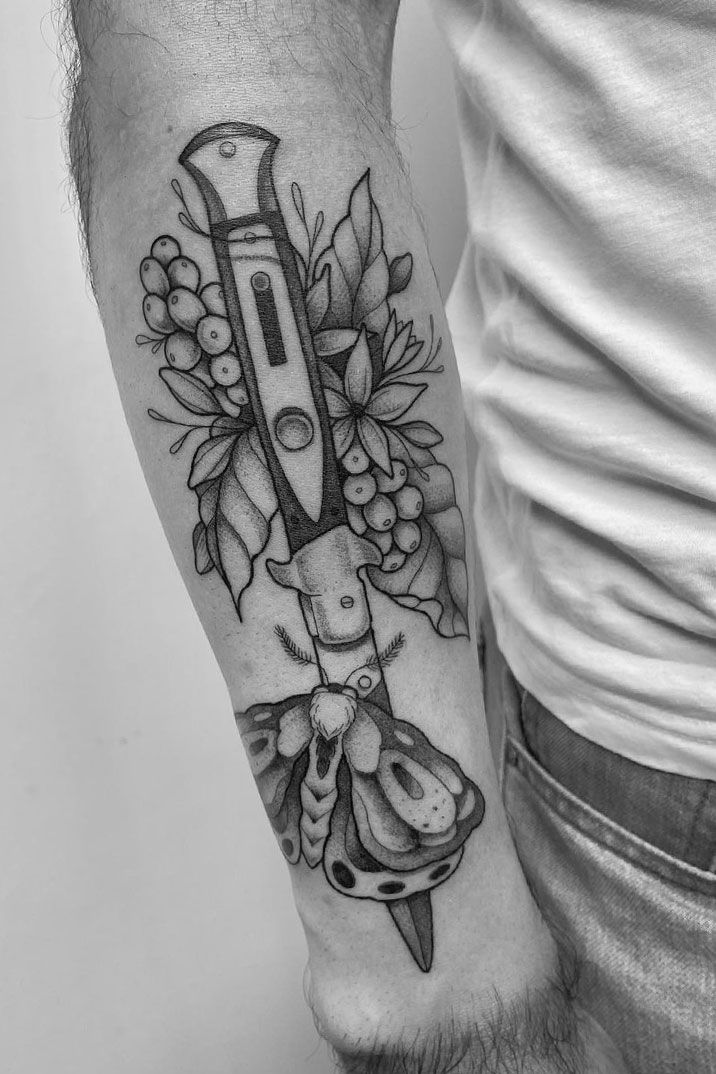 fine line tattoo