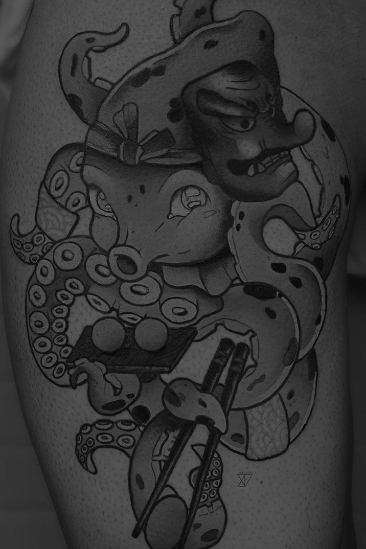 pulpos tatuajes